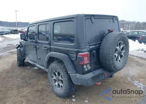 2021 Jeep Wrangler Unlimited Rubicon 4X4 from USA, damaged, VIN 1C4HJXFG1MW542157
